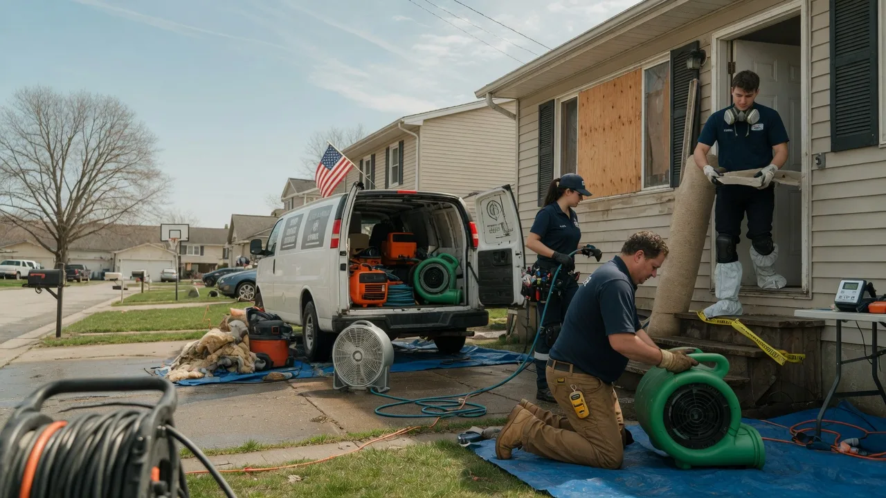 Water Damage Restoration in Cleveland, OK near me